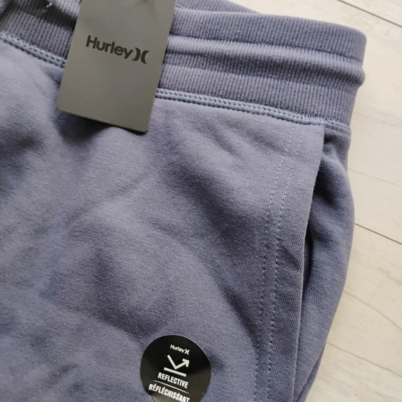 HURLEY NEW Boxed Logo Fleece Joggers Sweatpants - Picture 5 of 15